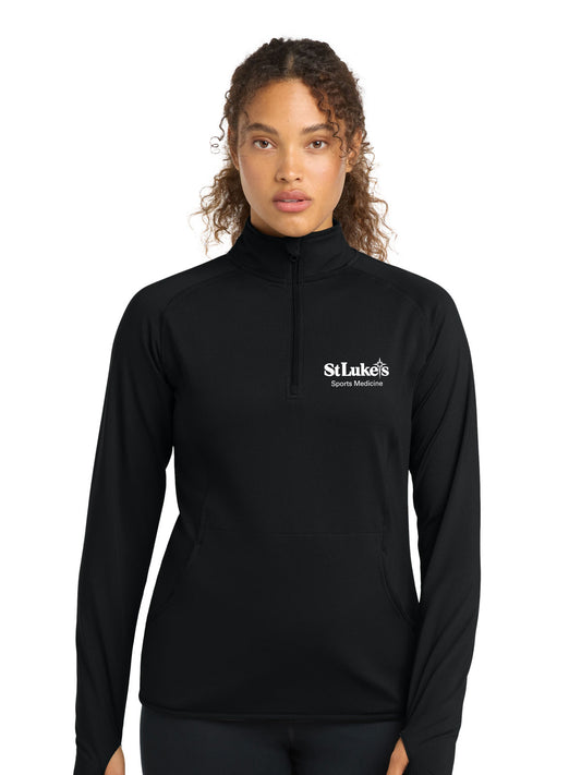Sport-Tek Women's Sport-Wick Stretch 1/4-Zip Pullover - LST850 - NIL
