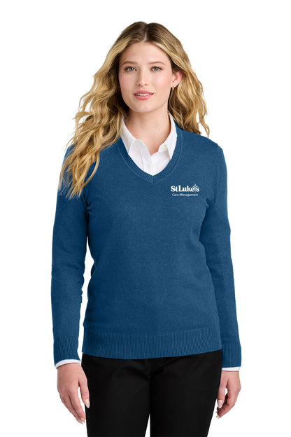 Port Authority Women’s Easy Care V-Neck Sweater - LSW2850 - Care Management