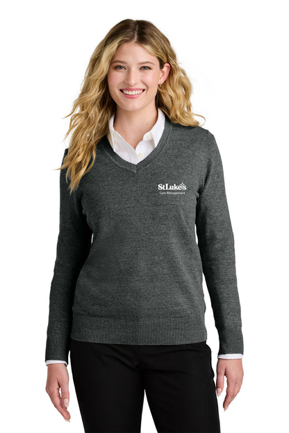 Port Authority Women’s Easy Care V-Neck Sweater - LSW2850 - Care Management