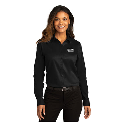 Port Authority® Women's Long Sleeve SuperPro React - LW808