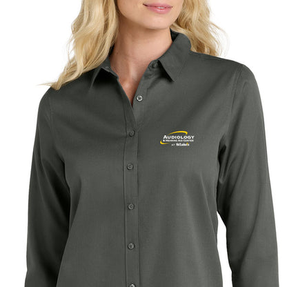 Port Authority Women's Long Sleeve SuperPro React - LW808 - SLPT