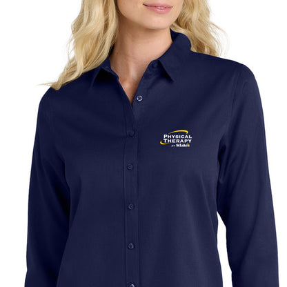 Port Authority Women's Long Sleeve SuperPro React - LW808 - SLPT