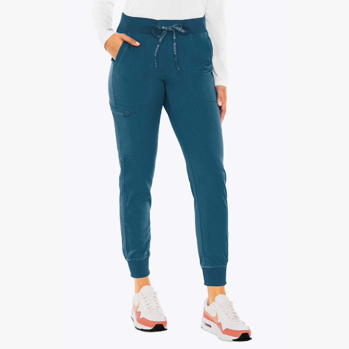 Med Couture Touch Jogger Yoga Pant - MC7710- Petite