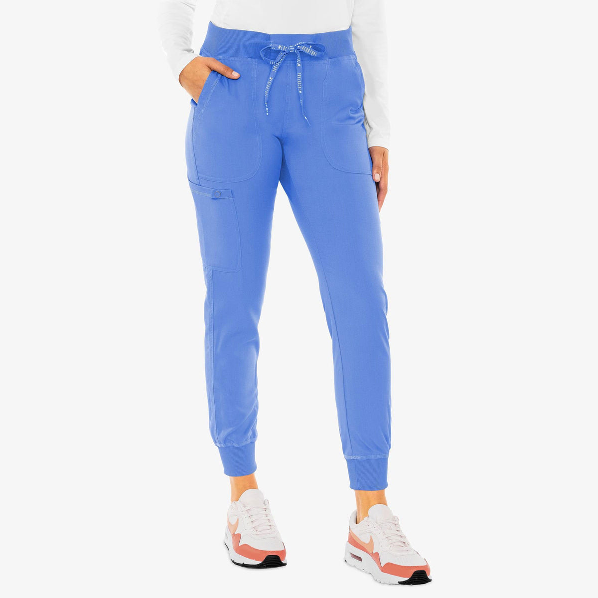 Med Couture Touch Jogger Yoga Pant - MC7710- Petite