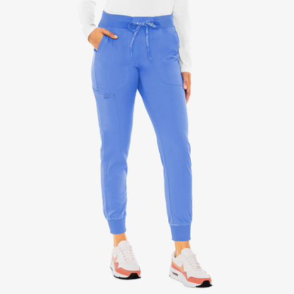 Med Couture Touch Jogger Yoga Pant - MC7710- Petite