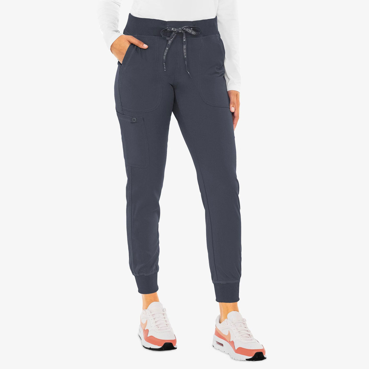Med Couture Touch Jogger Yoga Pant - MC7710- Petite