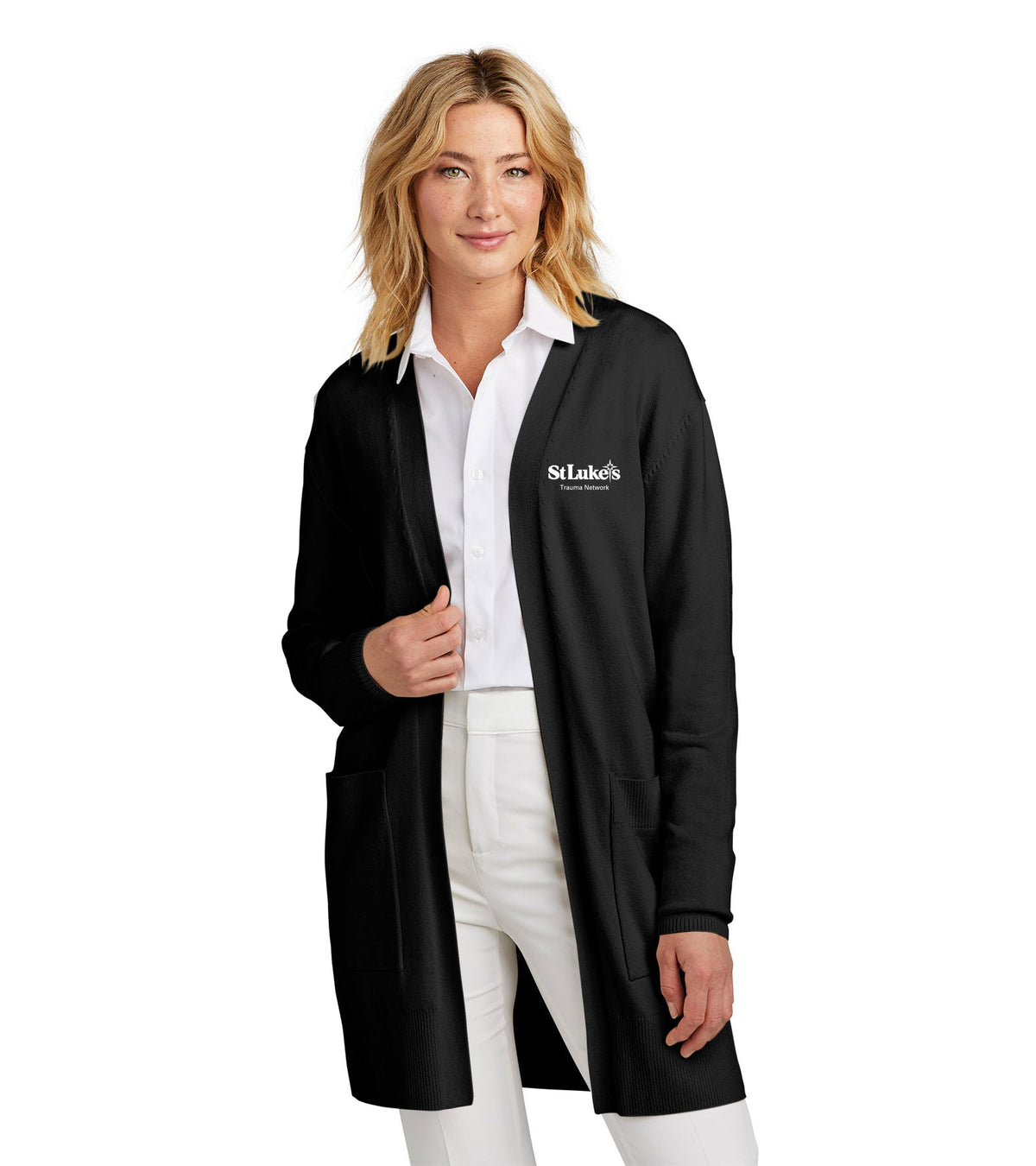 Mercer+Mettle® Women’s Open-Front Cardigan Sweater - MM3023- Trauma