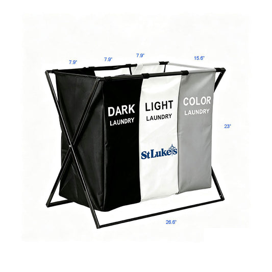 Three Color Laundry Hamper