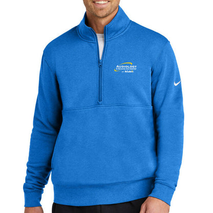 Club Fleece Sleeve Swoosh 1/2 Zip - NKDX6718  - SLPT