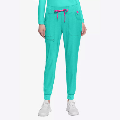 Med Couture Amp Women's 6-Pocket STRETCH Jogger Scrub Pant - MC102