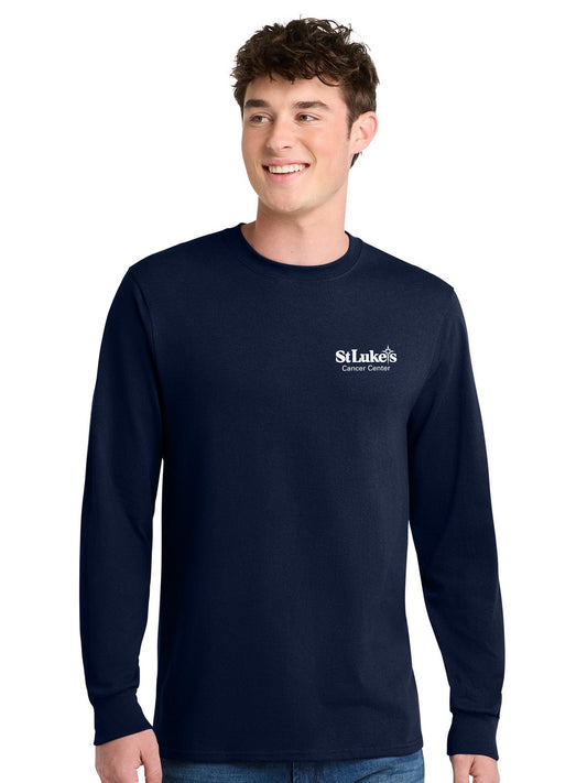 Port & Co Long Sleeve Core Blend Tee - PC55LS - Cancer Center
