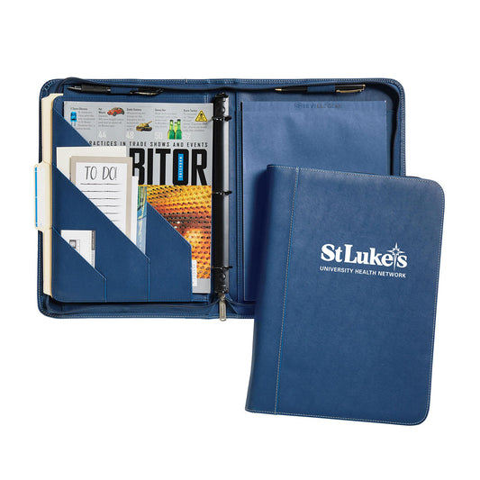 UltraHide Zippered 3-Ring Binder Portfolio