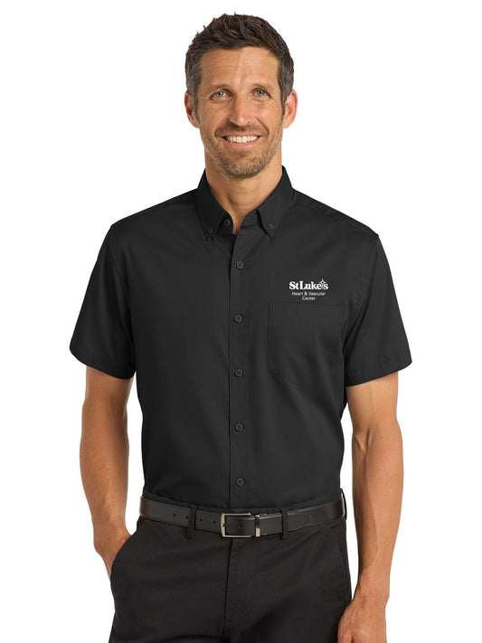 Port Authority Short Sleeve SuperPro Twill Shirt - S664 - Cardiovascular
