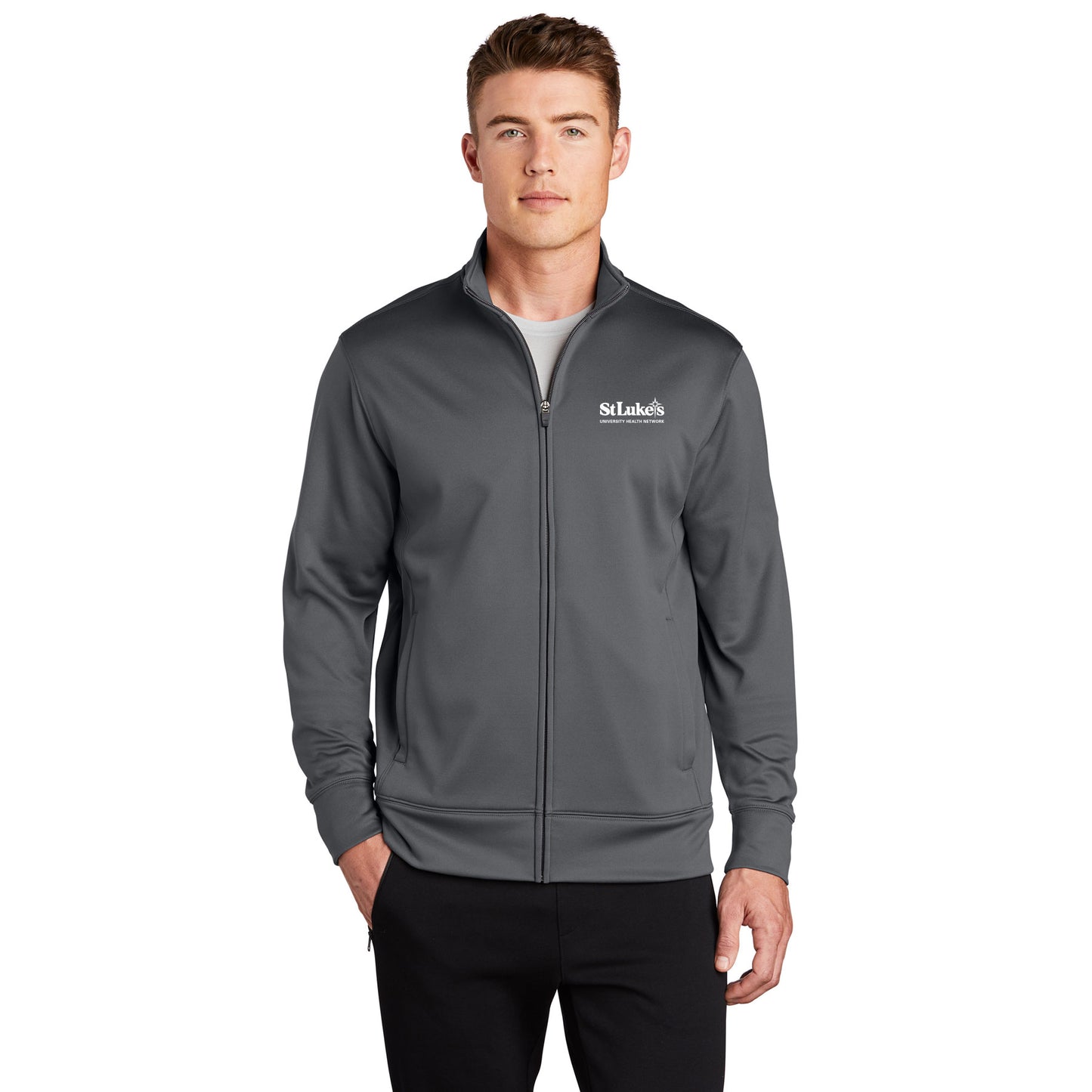 Men's Sport-Tek® Sport-Wick Fleece Full-Zip Jacket - ST241