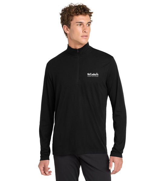 Men's Sport-Tek PosiCharge Tri-Blend Wicking 1/4-Zip Pullover - ST407 - Forensic