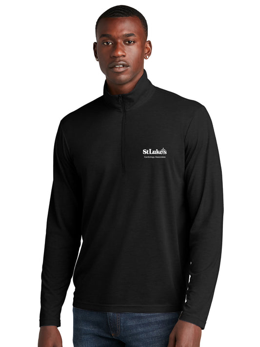 Men's Sport-Tek PosiCharge Tri-Blend Wicking 1/4-Zip Pullover - ST407 - Cardiovascular