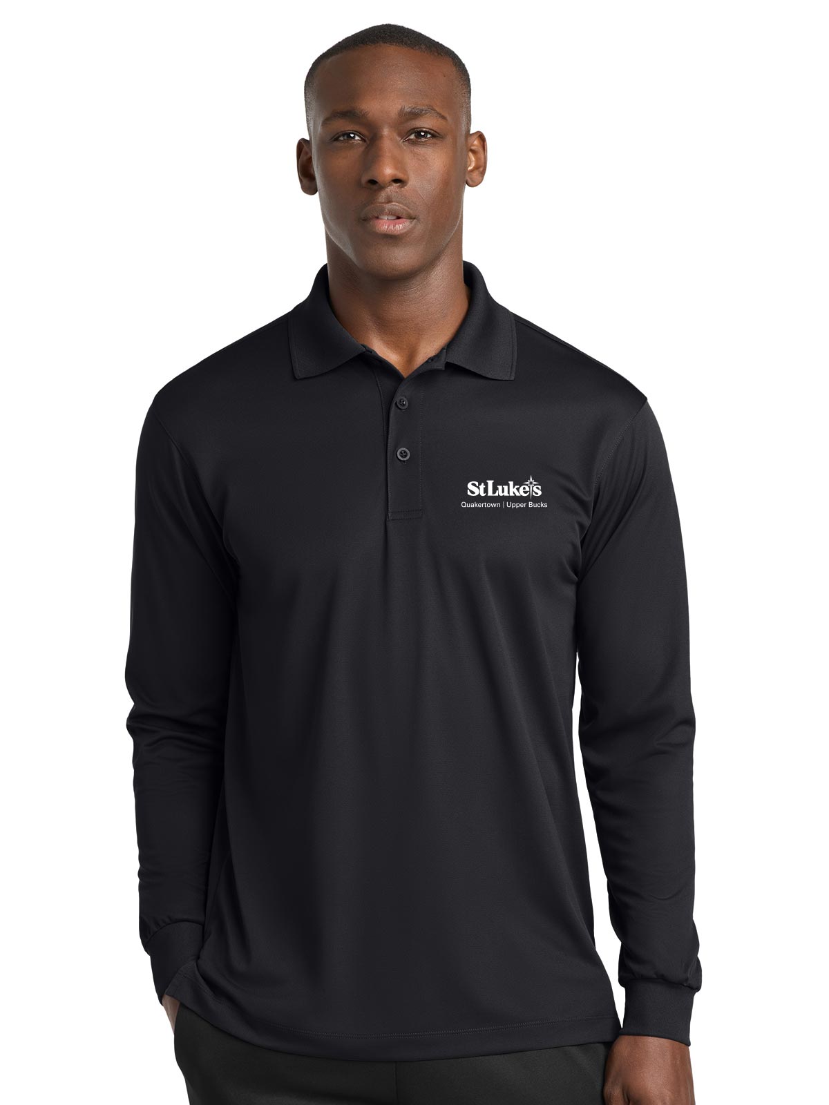 Sport-Tek Long Sleeve Micropique Sport-Wick Polo - ST657 - Quakertown