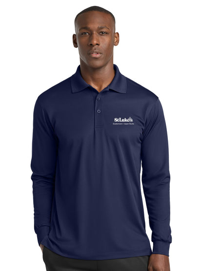 Sport-Tek Long Sleeve Micropique Sport-Wick Polo - ST657 - Quakertown