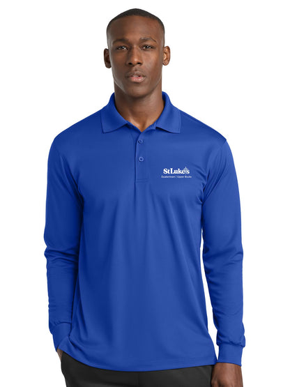 Sport-Tek Long Sleeve Micropique Sport-Wick Polo - ST657 - Quakertown