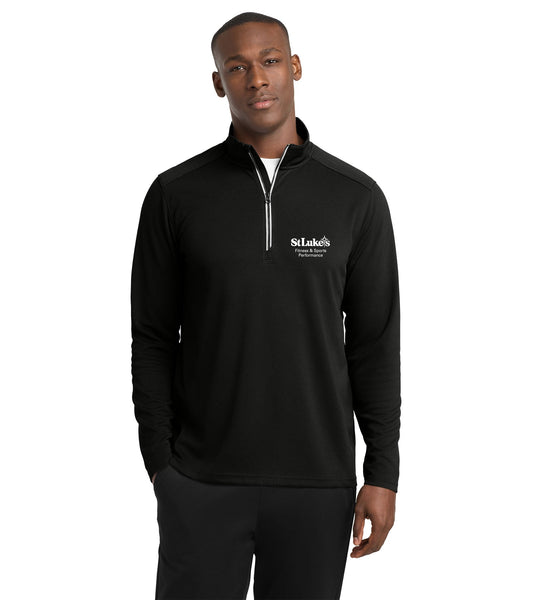 Sport-Tek® Sport-Wick® Textured 1/4-Zip Pullover - ST860 - Fitness