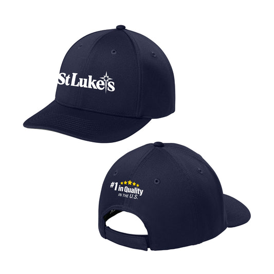 St Luke's #1 in Quality Impact Mesh Stretch-Tek Adjustable Cap