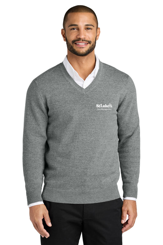 Port Authority Easy Care V-Neck Sweater - SW2850 - Care Management