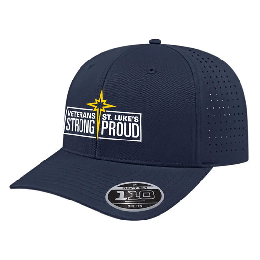 Veterans Flexfit 110 Perforated Performance Snapback Cap