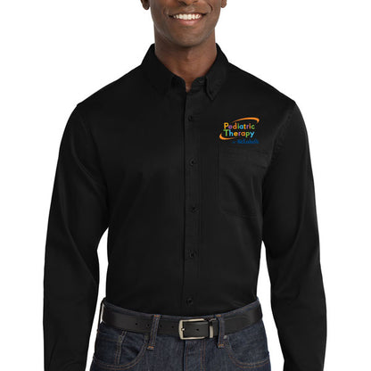 Port Authority Long Sleeve SuperPro React Twill Shirt - W808 - SLPT