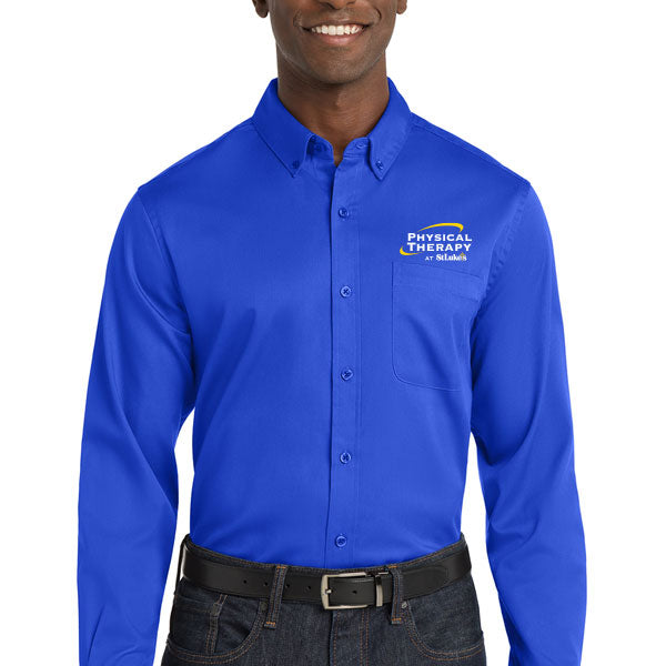 Port Authority Long Sleeve SuperPro React Twill Shirt - W808 - SLPT