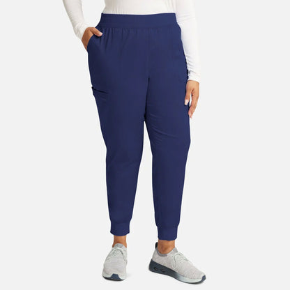 Cherokee Women's Mid Rise Jogger Scrub Pant - WW115 - Petite