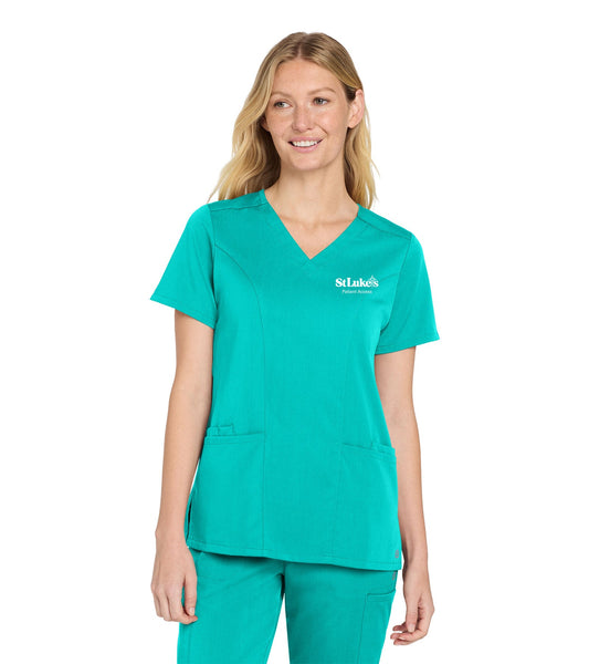 Wink Women’s Premiere Flex V-Neck Top - WW4168 - Patient Access