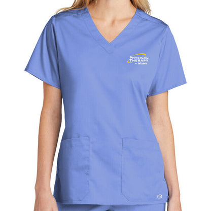Wink Women’s WorkFlex V-Neck Top - WW4560 - SLPT