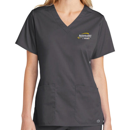 Wink Women’s WorkFlex V-Neck Top - WW4560 - SLPT