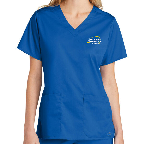 Wink Women’s WorkFlex V-Neck Top - WW4560 - SLPT