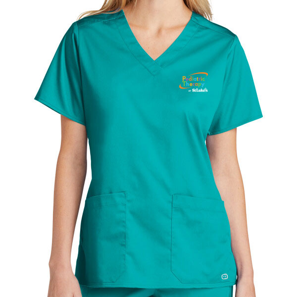 Wink Women’s WorkFlex V-Neck Top - WW4560 - SLPT