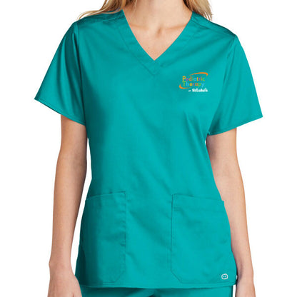 Wink Women’s WorkFlex V-Neck Top - WW4560 - SLPT