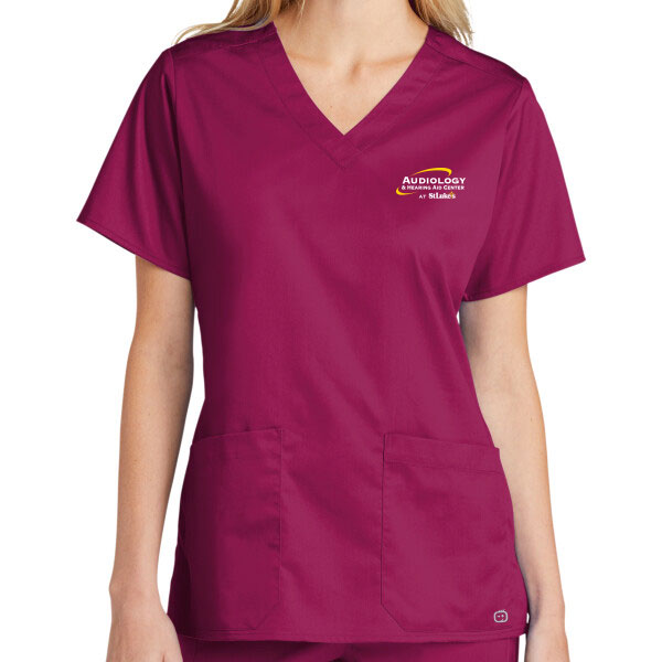 Wink Women’s WorkFlex V-Neck Top - WW4560 - SLPT