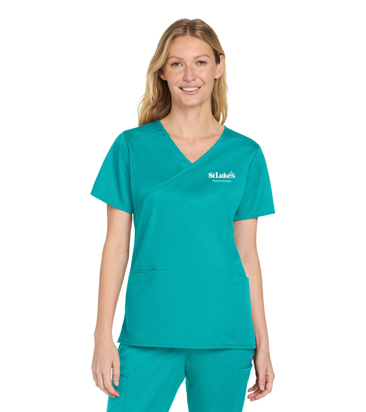 Wink Women’s WorkFlex Mock Wrap Top - WW4760 - Patient Access