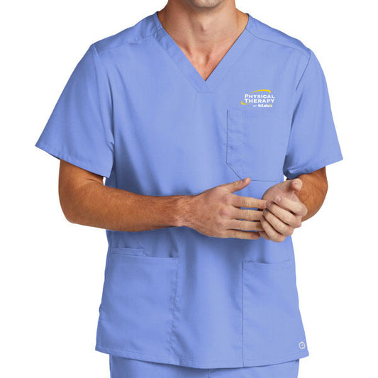 Men's Premiere Flex V Neck Top - Men's Premiere Flex V Neck Top - WW5068 - SLPT