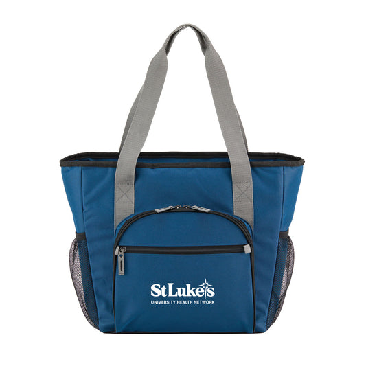 20-Can Cooler Tote with Front & Side Pocket