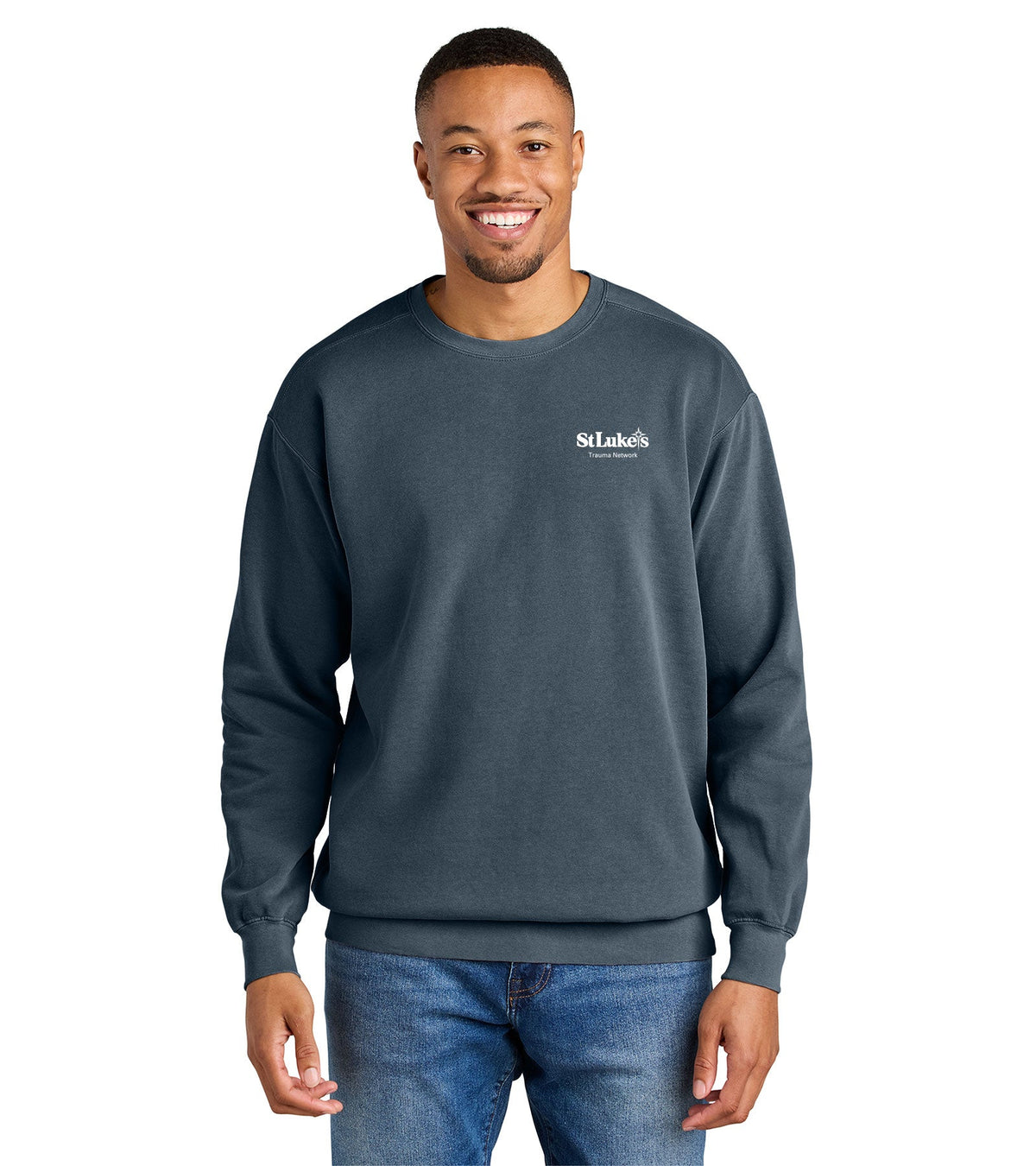 Comfort Colors ® Ring Spun Crewneck Sweatshirt - 1566 - Trauma