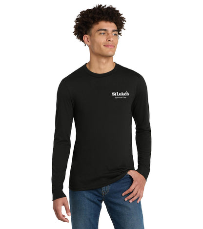 Casual Men’s District Perfect Tri Long Sleeve Tee - DM132 - Spiritual