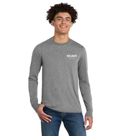 Casual Men’s District Perfect Tri Long Sleeve Tee - DM132 - Spiritual