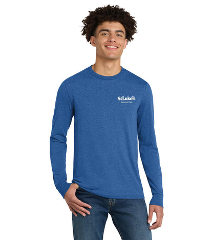 Casual Men’s District Perfect Tri Long Sleeve Tee - DM132 - Spiritual
