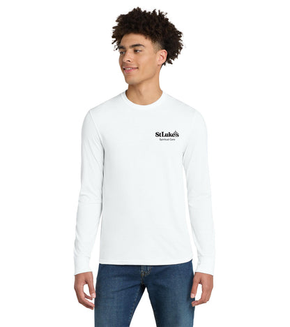 Casual Men’s District Perfect Tri Long Sleeve Tee - DM132 - Spiritual