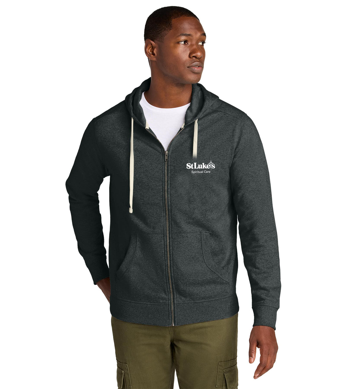 District Re-Fleece Full-Zip Hoodie - DT8102 - Spiritual