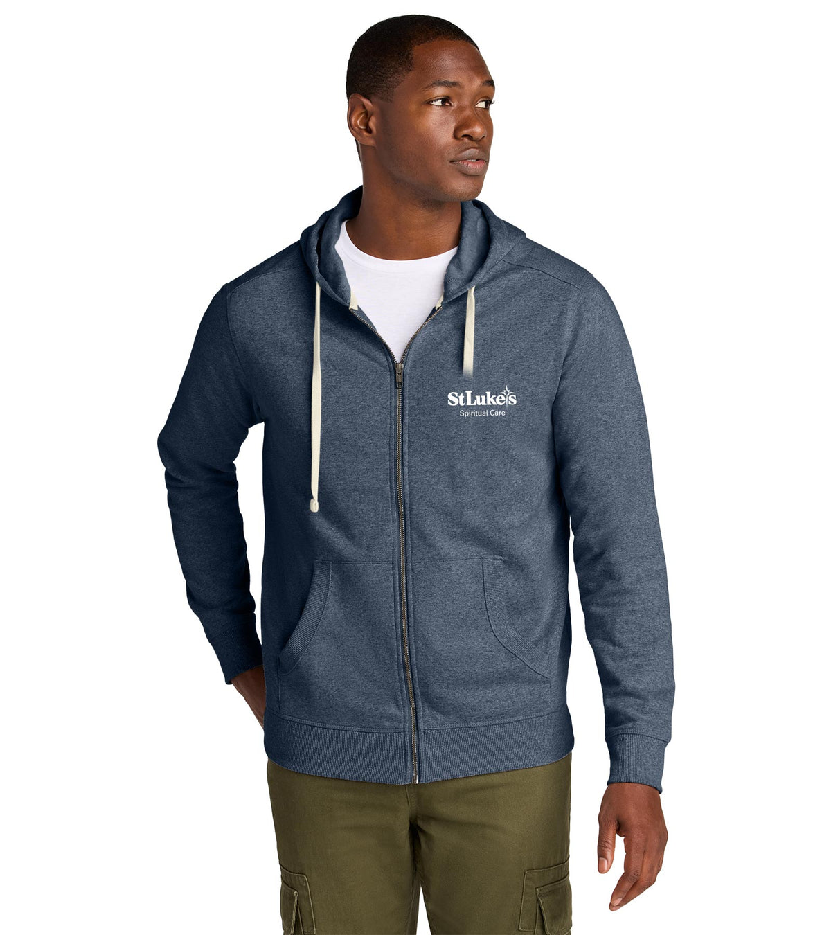 District Re-Fleece Full-Zip Hoodie - DT8102 - Spiritual