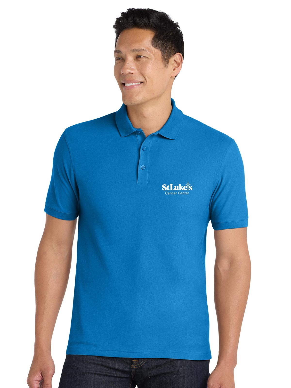 Men's Port Authority Core Classic Pique Polo - K100 - Cancer Center