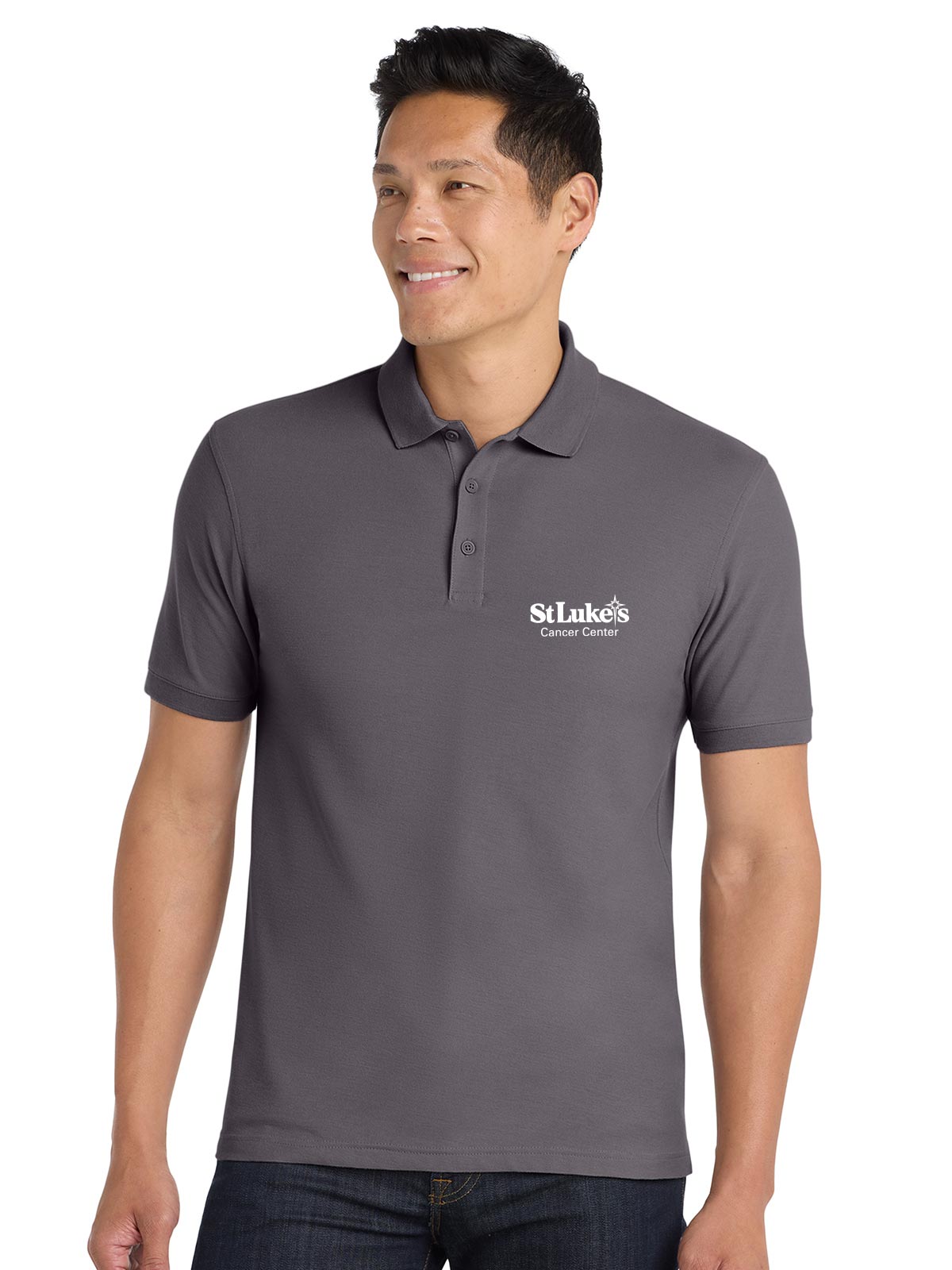 Men's Port Authority Core Classic Pique Polo - K100 - Cancer Center