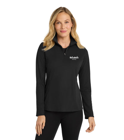 Port Authority Women's Pinpoint Mesh 1/2-Zipip - L806 - Radiology
